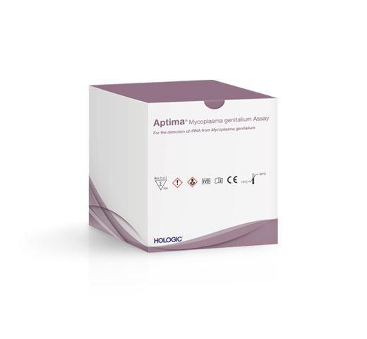 Hologic Aptima® Mycoplasma genitalium assay op witte achtergrond
