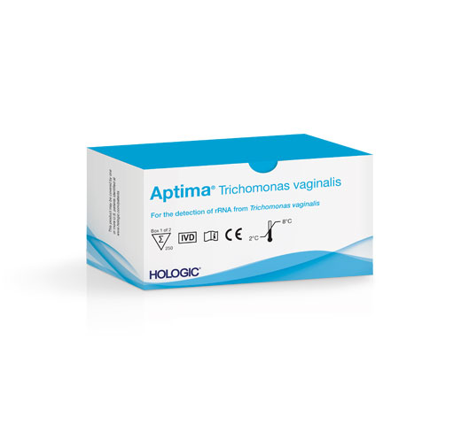 Hologic Aptima® Trichomonas vaginalis assay op witte achtergrond