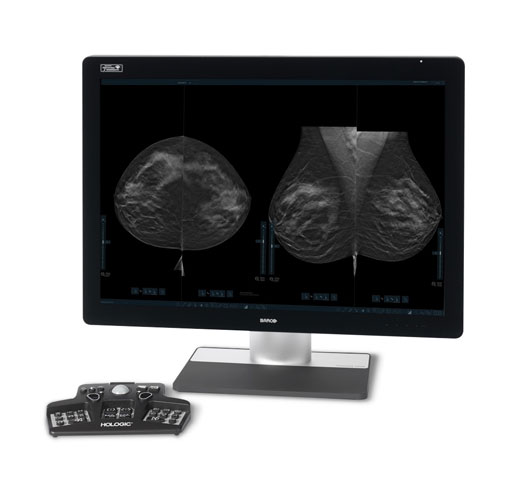 Hologic 3DQuorum™ beeldvormingstechnologie op witte achtergrond