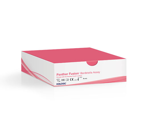 Hologic Panther Fusion® Bordetella assay op witte achtergrond