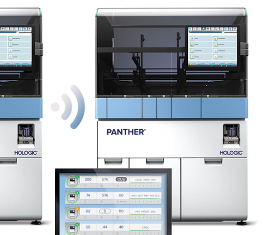 een afbeelding van Hologic Panther® Link op witte achtergrond