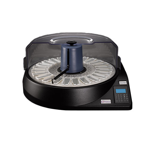 Hologic Compass™ kleuringssysteem op een witte achtergrond