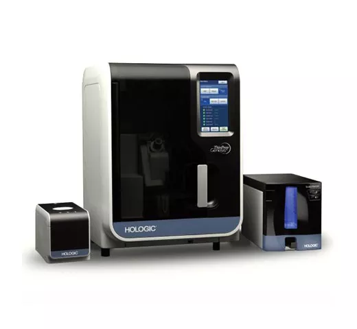 ThinPrep® Genesis™ processor op witte achtergrond