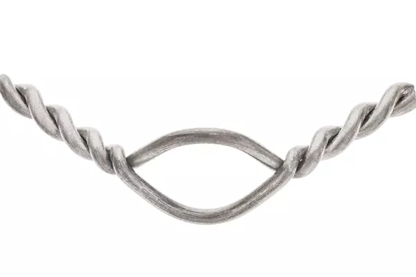 Biopsieplaatsmarkering op witte achtergrond