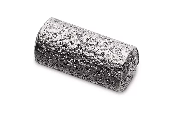 TriMark biopsieplaatsmarkering in kurkvorm op witte achtergrond