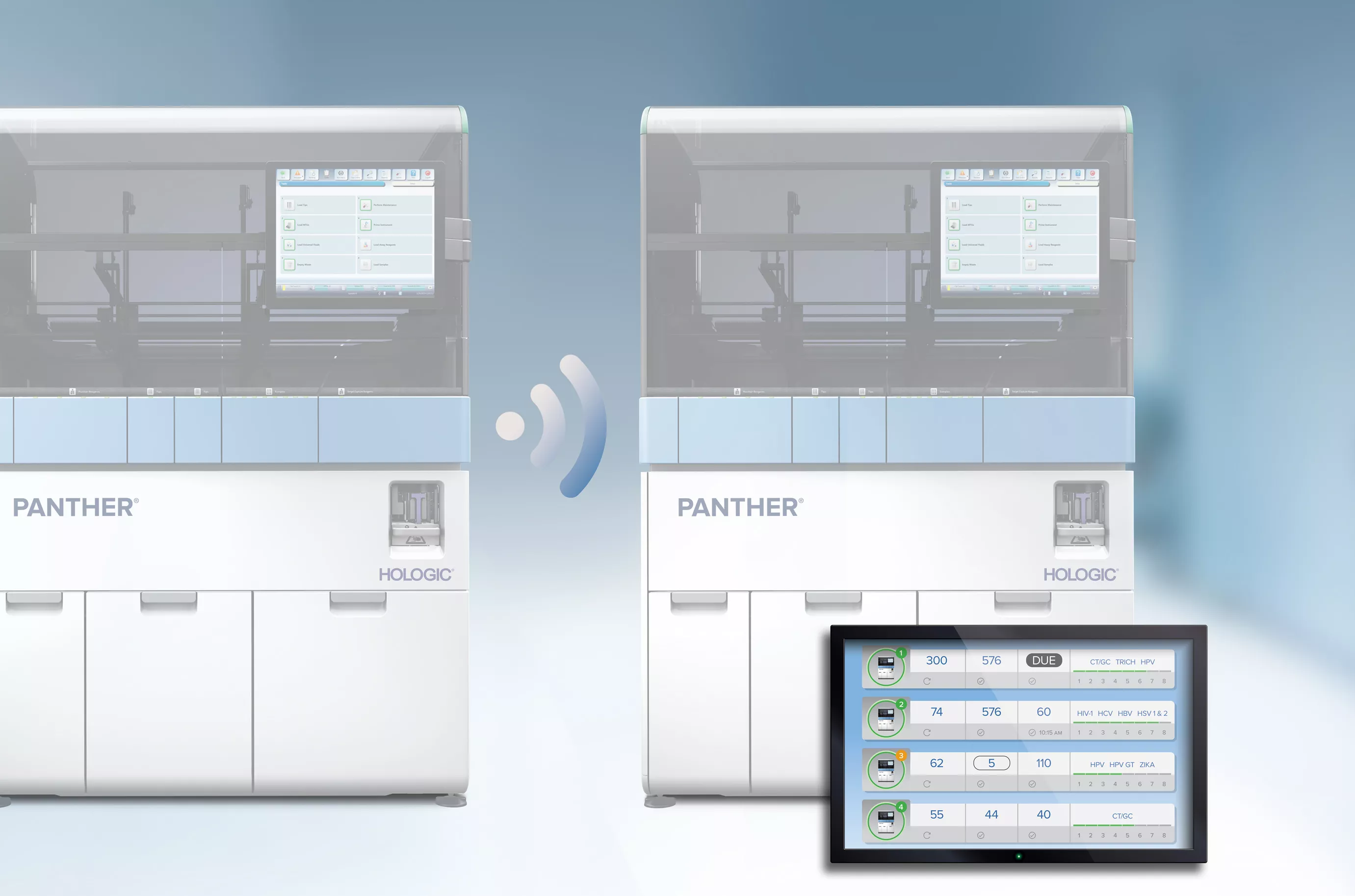 Panther Link in laboratorium.