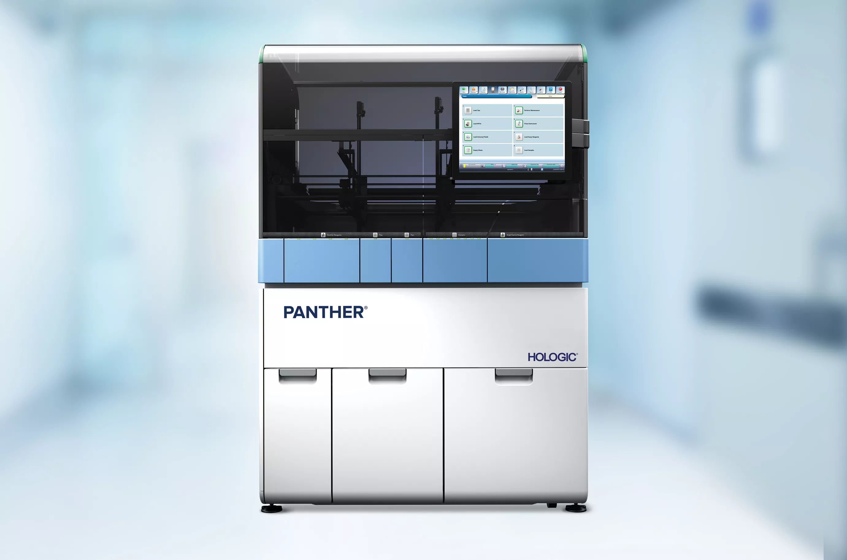 Afbeelding van Panther systeem in laboratorium.