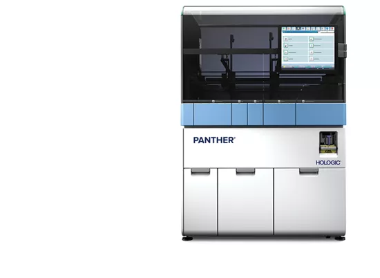 Panther systeem op witte achtergrond