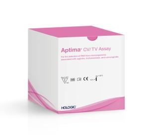 Hologic Aptima® CV/TV assay op witte achtergrond