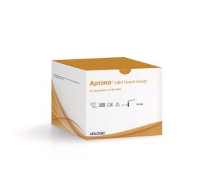 Hologic Aptima™ HBV quant assay op witte achtergrond